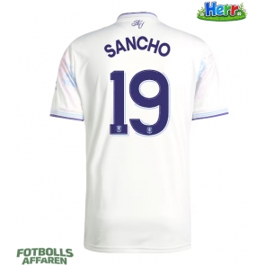Aston Villa Jadon Sancho #19 Tredje Tröja 2025-26 Kortärmad